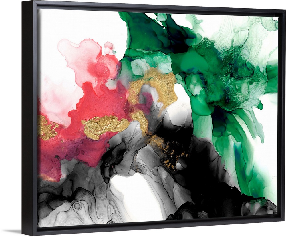 Emerald & Coral Expression II