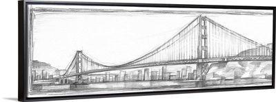Golden Gate Bridge Sketch