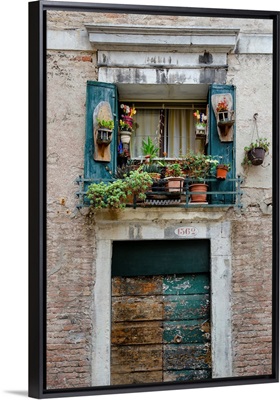 Italian Window Flowers I