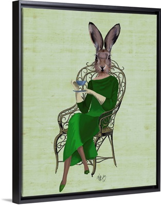 Lady Bella Rabbit Taking Tea