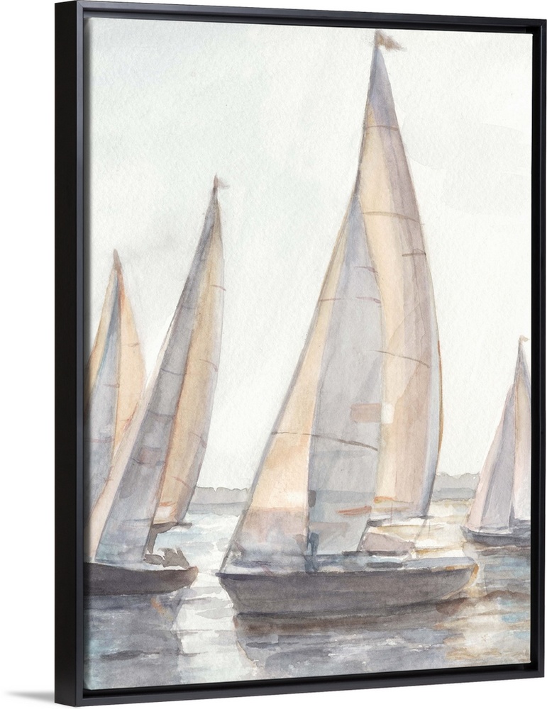 Plein Air Sailboats I