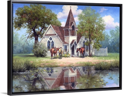 Reflections Of A Country Church