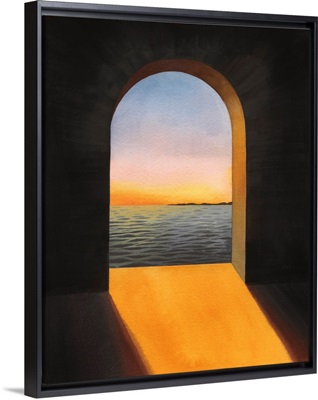 View Of The Golden Hour I