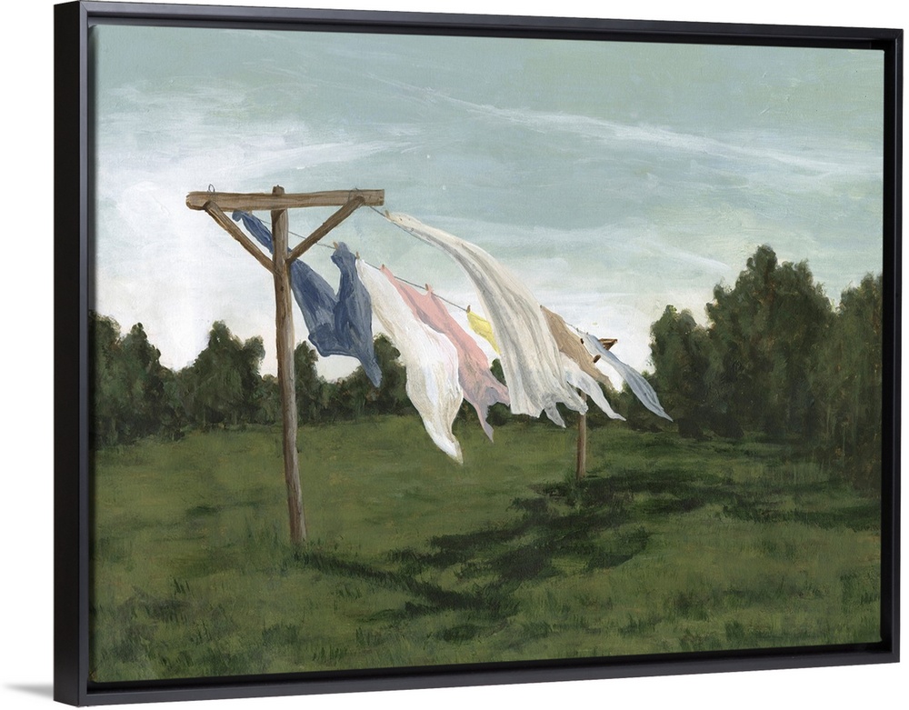 Vintage Clothesline I