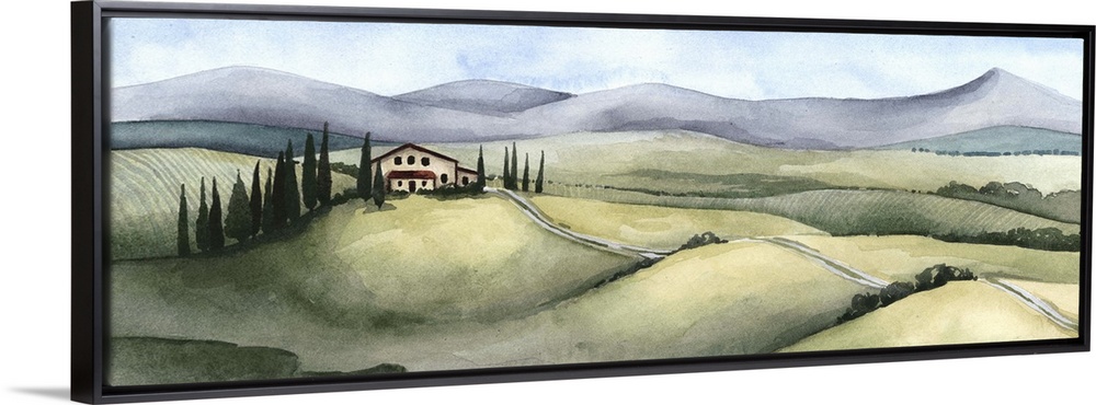 Watercolor Tuscany III