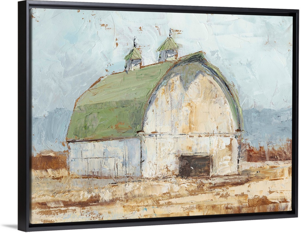 Whitewashed Barn III