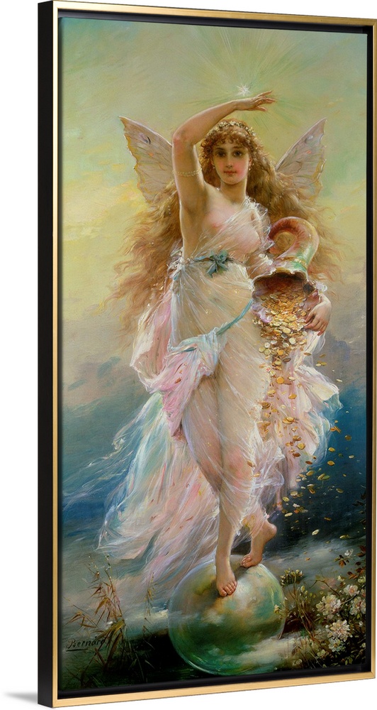 Roman goddess of good fortune and happiness;