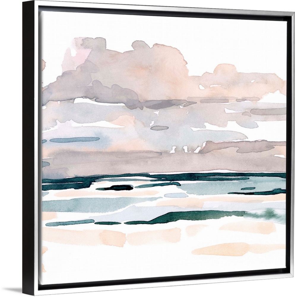 Soft Coastal Abstract I
