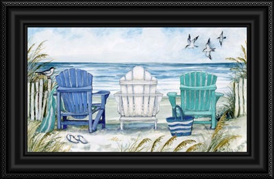 Beach Chair Wall Art Canvas Prints Beach Chair Panoramic Photos Posters Photography Wall Art Framed Prints Amp More Great Big Canvas