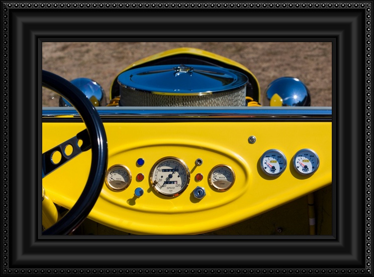 1950s Hot Road Dashboard At Antique Car Show Cape Ann Gloucester Massachusetts Usa Wall Art Canvas Prints Framed Prints Wall Peels Great Big Canvas
