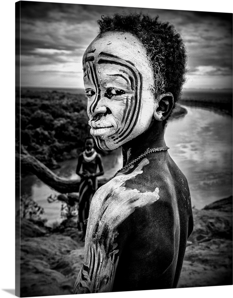 A Boy Of The Karo Tribe (Omo Valley-Ethiopia)