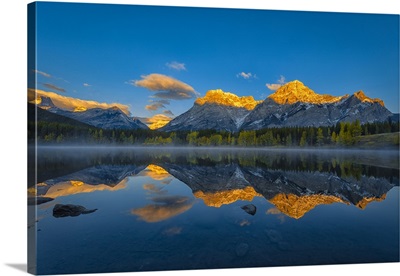 A Perfect Morning In Canadian Rockies