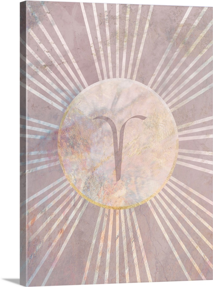 Aries Boho Star Sign Sun