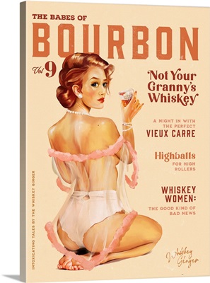 Babes Of Bourbon Vol 9 Vintage Whiskey Pinup