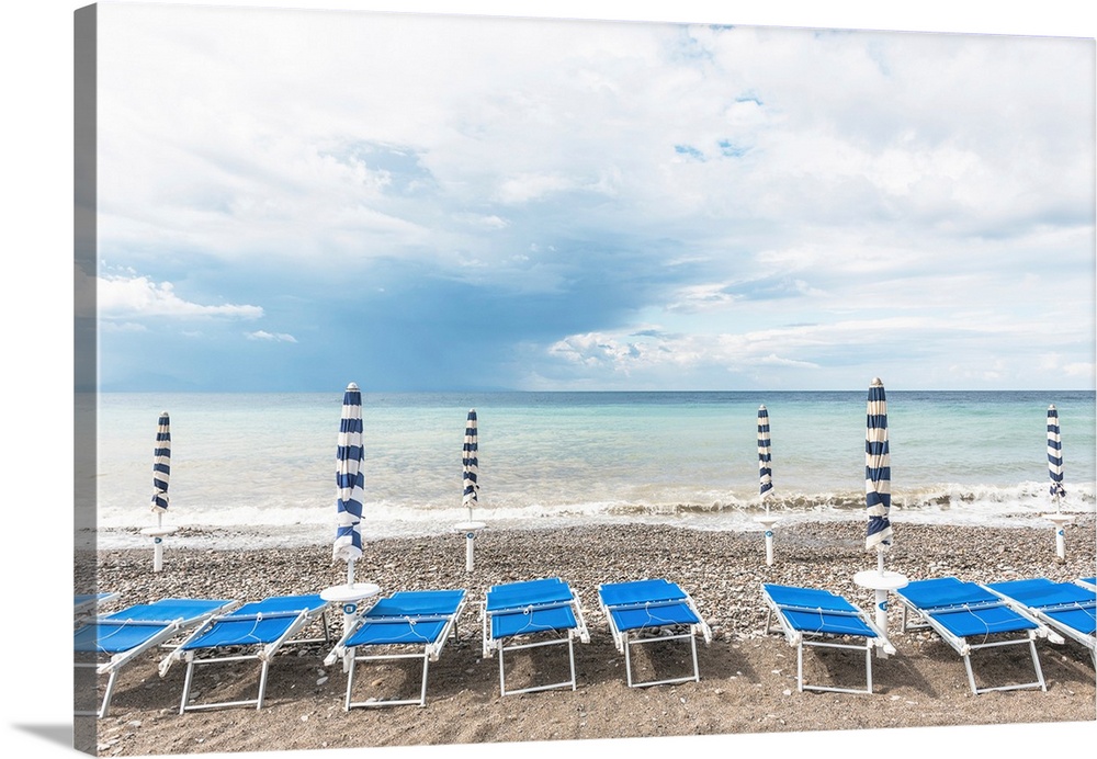 Beach Time With Turquoise Sea