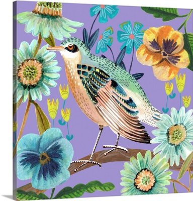 Bird And Flowers 3