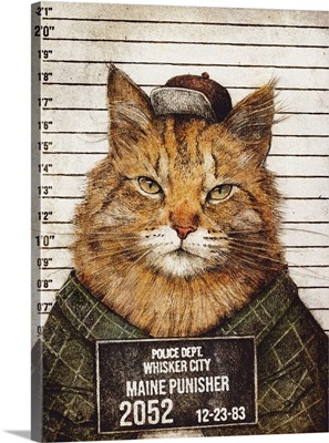 Cat In A Police Lineup