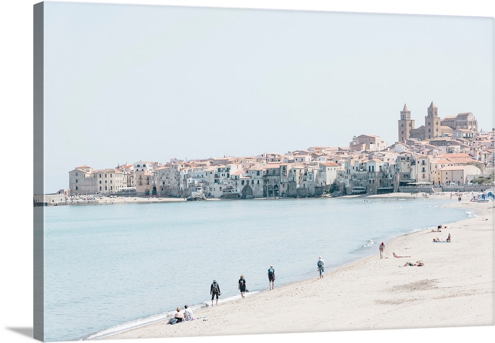 Coastal View At Cefalu, Sicily