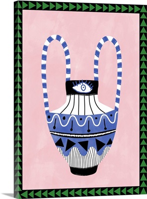 Colorful Geometric Vase