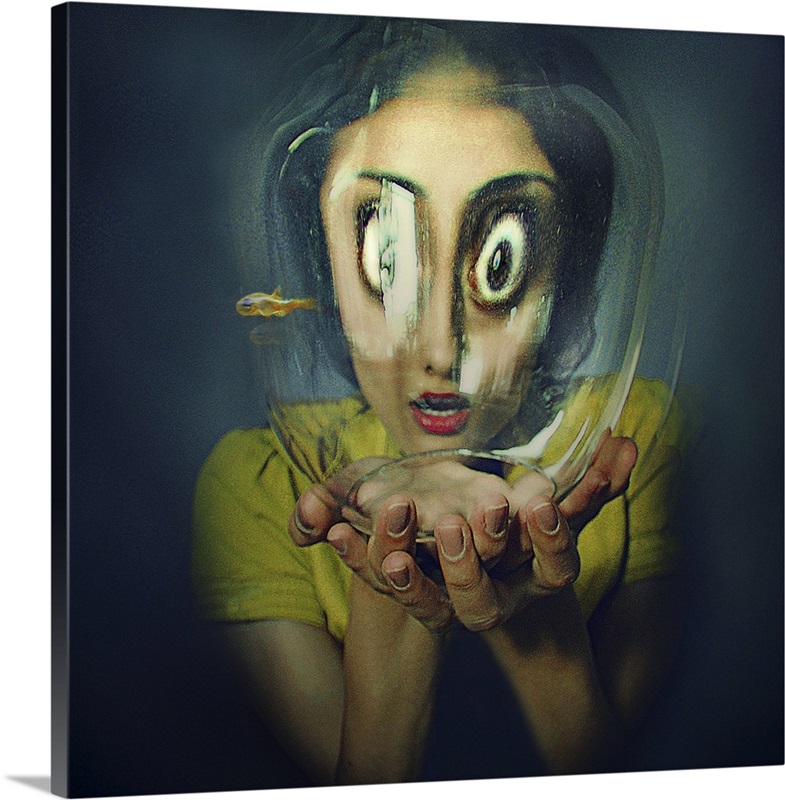 Fishbowl Face | Great Big Canvas