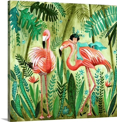 Flamingo Jungle