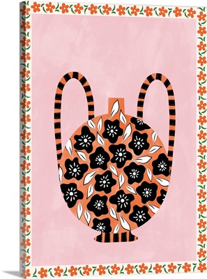 Floral Patterned Jug