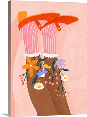 Floral Socks