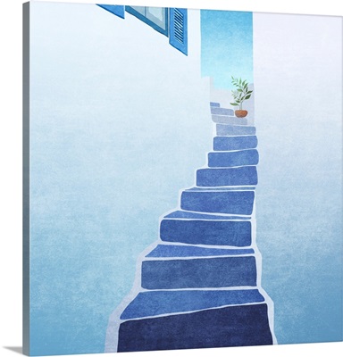 Greece Stairs