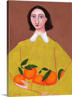 Lady With Oranges