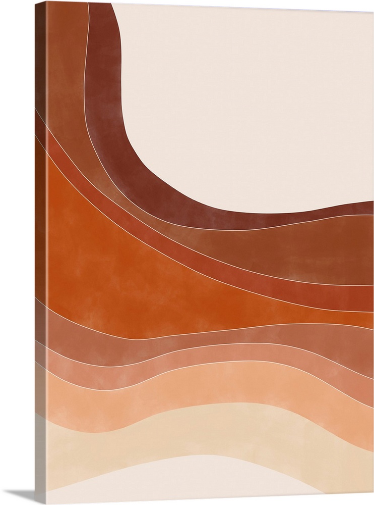 Layered Bands In Earthy Tones