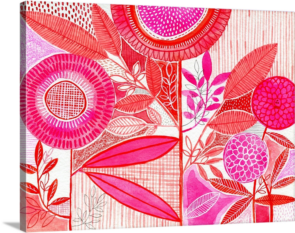 Layered Botanical Watercolour 2