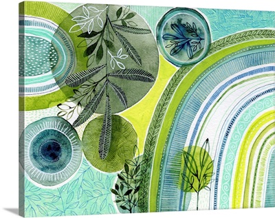 Layered Botanical Watercolour 3