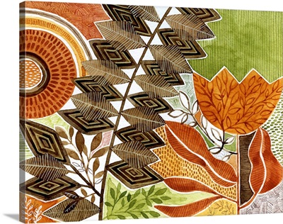 Layered Botanical Watercolour 5