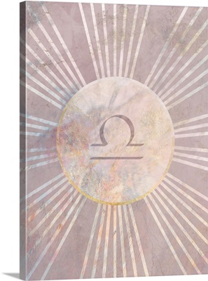 Libra Boho Star Sign Sun