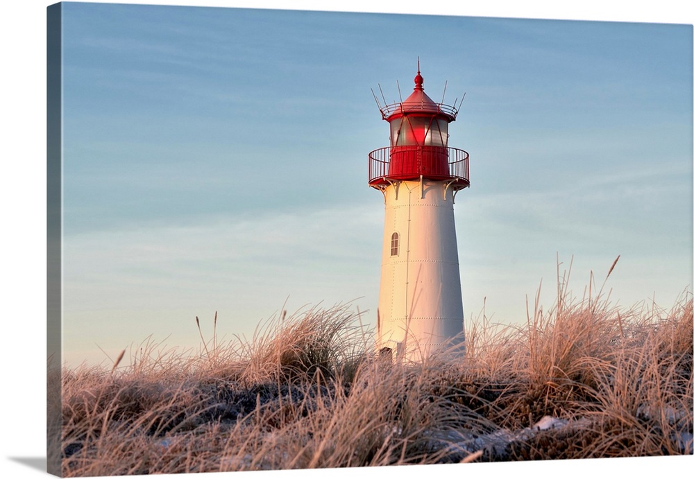 Lighthouse On Winter Morning
