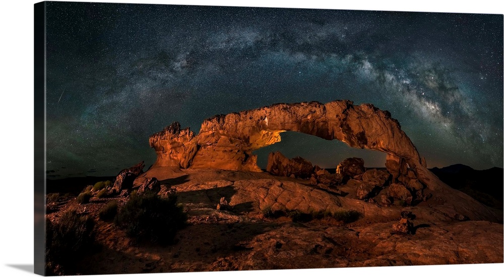 Milky Way Over The Sunset Arch
