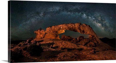 Milky Way Over The Sunset Arch