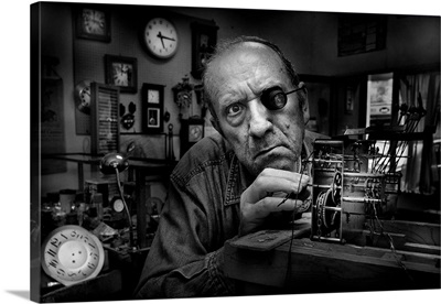 Mr. Domenico, The Watchmaker, To Work With Complicated Mechanisms
