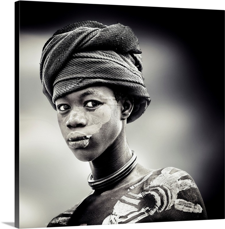 Mursi Boy Wall Art, Canvas Prints, Framed Prints, Wall Peels Great