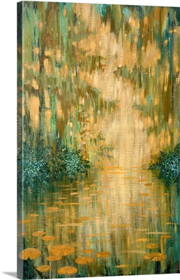 Mysterious Pond In The Thicket