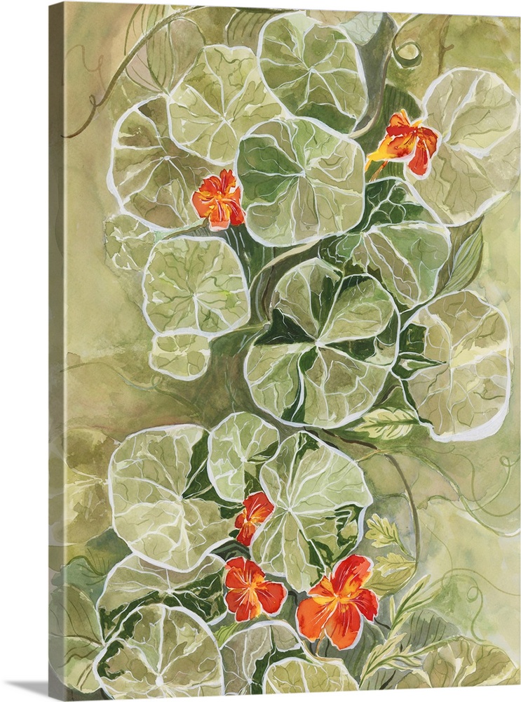 Nasturtium Tapestry