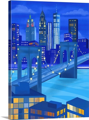 New York At Night