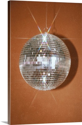 Orange Disco Ball