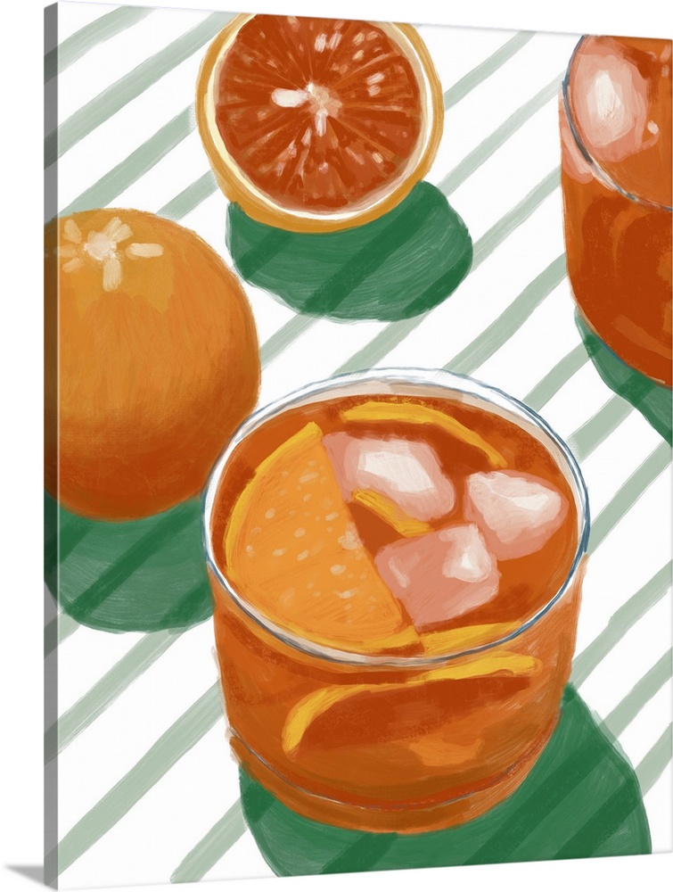 Panda Cocktail And Stripes 2