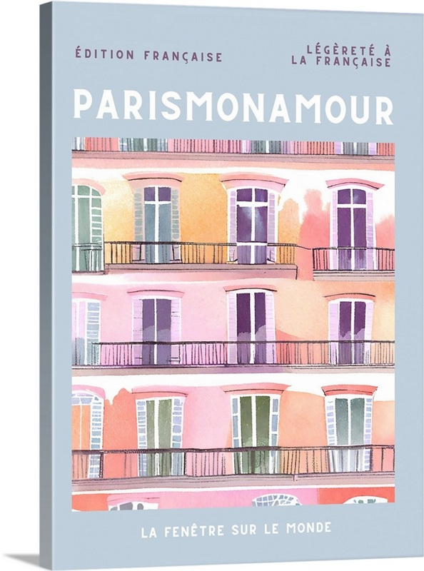 Paris Mon Amour | Great Big Canvas