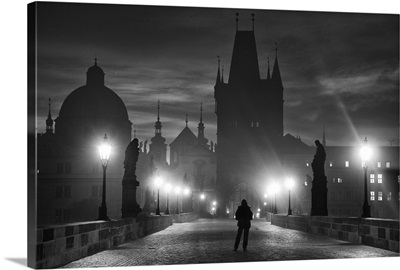 Prague In Black And White