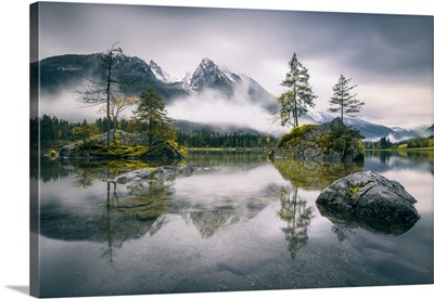 Rainy Morning At Hintersee (Bavaria)