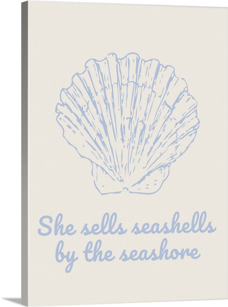 She Sells Seashells - Parchment