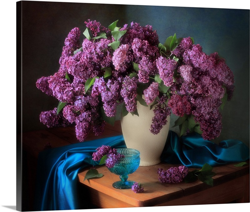 Still Life With Fragrant Lilac by ??????? ????????