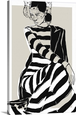 Striped Elegance II